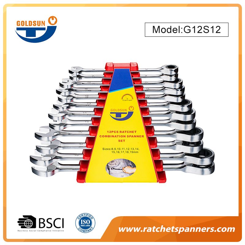 Jeu de clés à cliquet de qualité industrielle